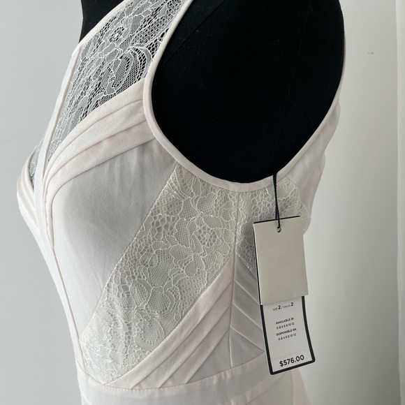 NWT - BCBG Avi Pleated Wedding Dress - Picture 6 of 6